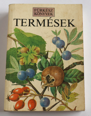 	 ハンガリー　ポケット図鑑「TERMESKE」実のなる植物　1988年を開く